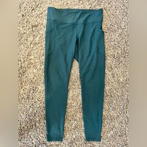 Old Navy High-Waisted PowerSoft 7/8 Leggings for Women in Glorious Pine